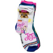 Wholesale - 5pk JOJO LOVE YOURSELF CREW SOCKS SIZE 6-8, UPC: 193159224202